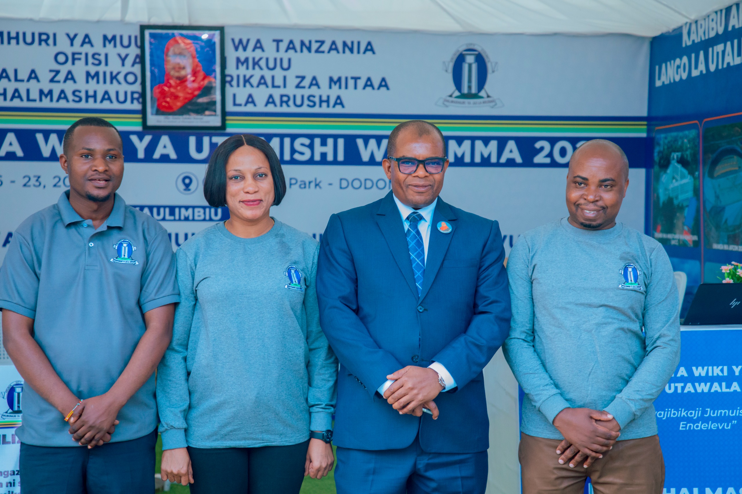 KATIBU MKUU OFISI YA RAIS UTUMISHI ATEMBELEA BANDA LA JIJI LA ARUSHA